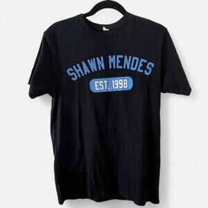 Black Shawn Mendes Tour Shirt